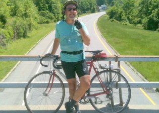 Author (above) with Taconic below. Photo: Udo Drescher