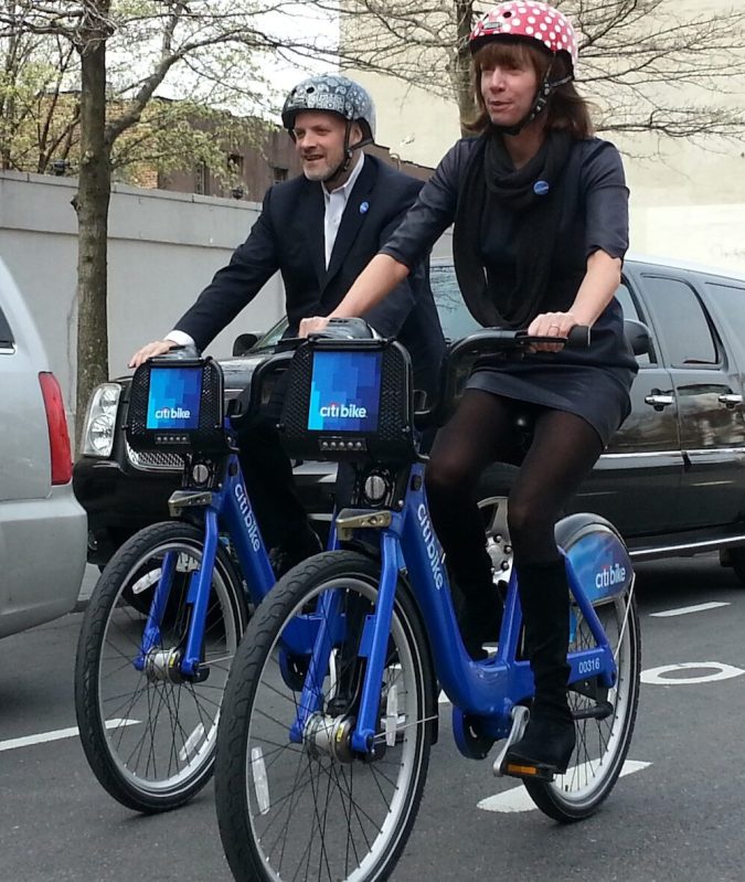 Janette Sadik-Khan, in happier times. File photo: Stephen Miller