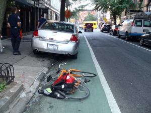 Bike injuries are down but cyclists in Southern Brooklyn are still disproportionately getting hurt. 
Photo: Hilda Cohen