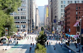 The final Summer Streets of 2013 is tomorrow. Photo: ##http://www.flickr.com/photos/nycstreets/6076947780/##NYC DOT##