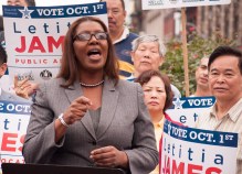 Letitia James. File photo: Matt Cohen