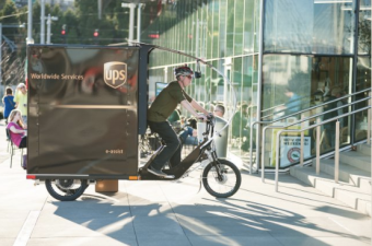 Deliveries by e-trike: Now happening in Portland. Photo: Bike Portland