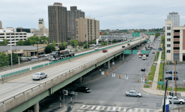Cuomo hinted last year that he favored highway removal, but in a state of the state address he backed away from the idea. Photo: Onondaga Citizens League