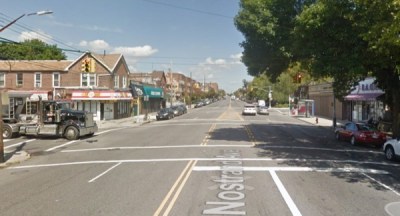 Nostrand Avenue at Quentin Road. Image: Google Maps