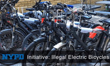 NYPD's crackdown on electric-assist bikes could end under a proposed bill. Photo:  NYPD