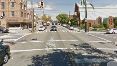 Thirteenth Avenue and 83rd Street, where a driver fatally struck a 71-year-old man Wednesday. Image: Google Maps