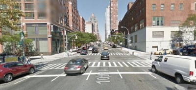 10th Avenue at W. 55th Street. Photo: Google Maps