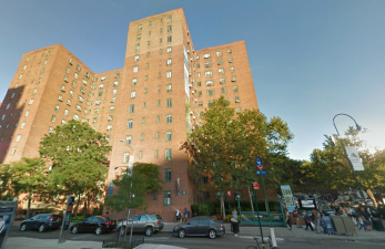Stuyvesant Town-Peter Cooper Village estimates that its residents account for 7,000 and 8,000 of the 50,000 daily L train trips that start and end in Manhattan. Photo: Google Maps