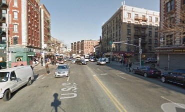 Broadway and 180th Street, where Kyara DeJesus killed Abrehet Hagos. Photo: Google Maps