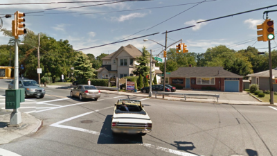 Since 2009 dozens of people have been injured in crashes at the Staten Island intersection where a motorist fatally struck Maria Serrano. Photo: Google Maps