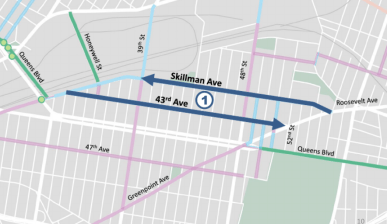 The missing link connector in Sunnyside is under construction.