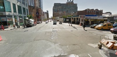 11th Avenue and W. 30th Street, where a motorist killed Josef Mittlemann. Image: Google Maps