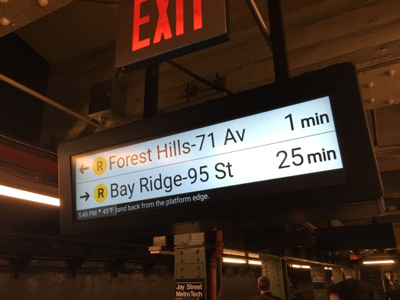 Headways ain't what they used to be.