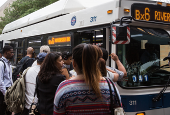 Boarding a bus doesn't have to be this slow and aggravating. Photo: TransitCenter