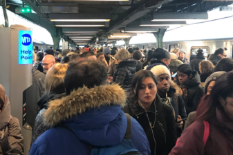 This is what happens when transit is bad. Photo: Lorraine Cink/Twitter