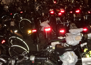 E-bikes confiscated by the 19th Precinct