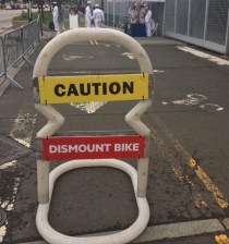 In recent years, Hudson River Greenway users have been forced to dismount their bikes during Fleet Week. But That may change.