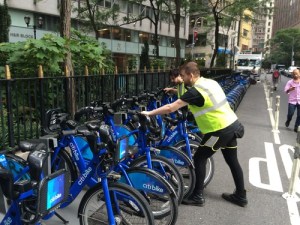 Citi Bike's "valet service" means fewer hassles. Photo: Citi Bike