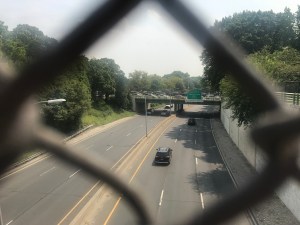 The Prospect Expressway cuts a 2.3-mile scar between Windsor Terrace and Park Slope. Photo: Gersh Kuntzman