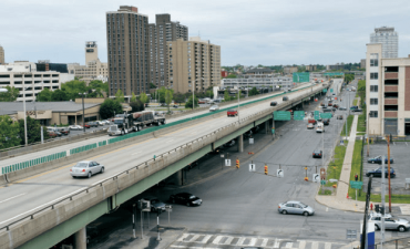 Syracuse's crumbling Interstate 81 viaduct. Photo: Onondaga Citizens League