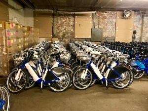 Ready for the road. A new batch of Citi Bikes. Photo: Motivate