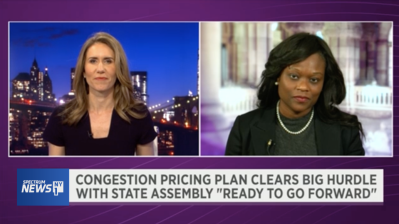 Assembly Member Rodneyse Bichotte (right) told NY!'s Grace Rauh that she now supports congestion pricing.