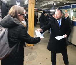 Council Speaker Corey Johnson may want the city to take over the subway. Photo: Gersh Kuntzman