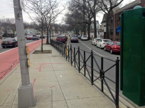 The Select Bus Service project on Woodhaven Boulevard, a major north-south route in Queens, promised to make streets safer. But people who want to travel by bike have no safe routes to other parts of Queens in this transit and bike desert. But there's plenty of free parking!