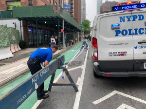 The NYPD is forced to protect the Sec