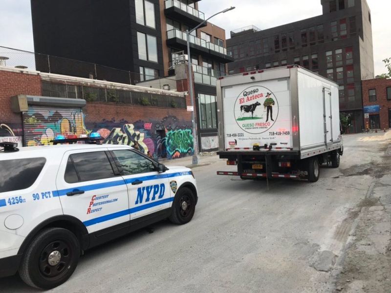 The NYPD says it is doing this a lot. It is not. Photo: Sam Raskin.