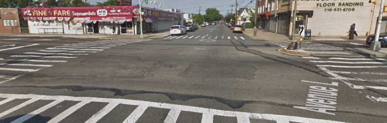 The intersection where a driver struck and killed 33-year-old Ingrid Pineda-Cuellar.