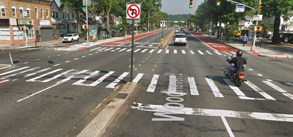 The deadly intersection of Woodhaven Boulevard and 91st Avenue.