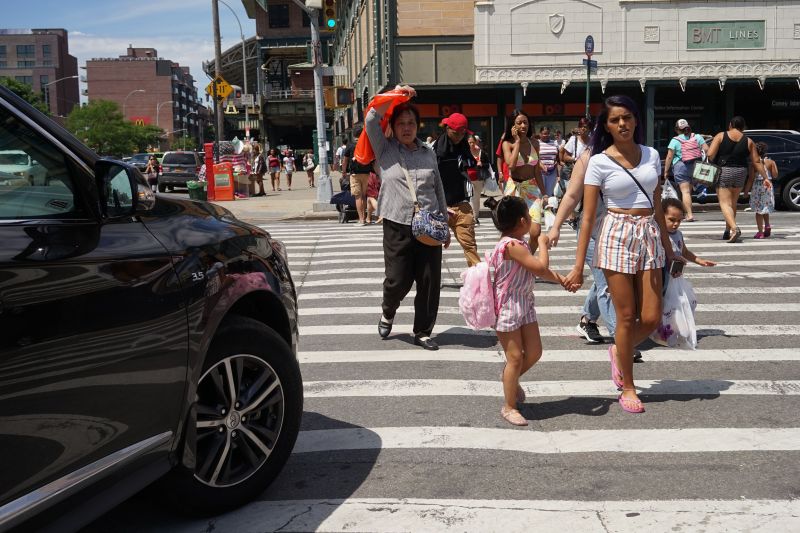Pedestrians are unsafe because there are too many cars, not too many bicycles, a new study concludes. Better cycling infrastructure helps.