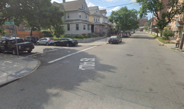 This is the intersection where a now-arrested driver killed 85-year-old Luis Cardona last year. Photo: Google