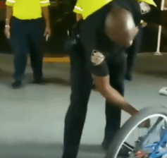 Police are now investigating after this cop was caught on camera smashing a teen's bike. Video: 
NYCBIKELIFE QDaBiker.
