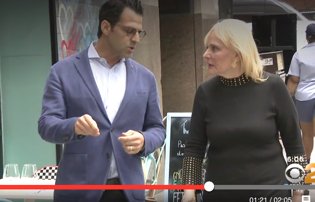 CBS's Marcia Kramer interviewed TransAlt Executive Director Danny Harris last week.