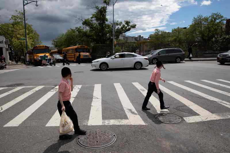 Thanks to cars, children in New York are never really safe. And that is the mayor's fault, advocates say. File photo: Bess Adler