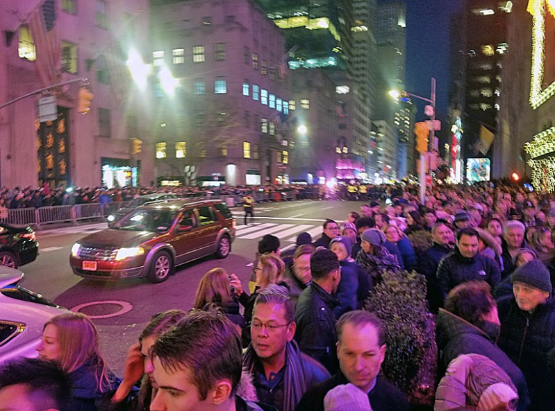 Ghost of Christmas past: This was Rockefeller Center before the Adams administration stepped in. Photo: Stunt Queen