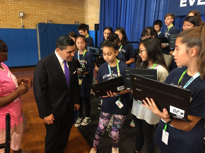 School Chancellor Richard Carranza. Photo: Gersh Kuntzman