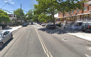 This is where the senior was struck, according to police. Photo: Google