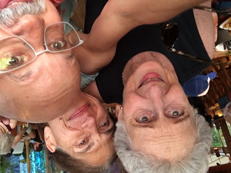 Ellyn Berman and friends during a yoga retreat. Photo provided by family.