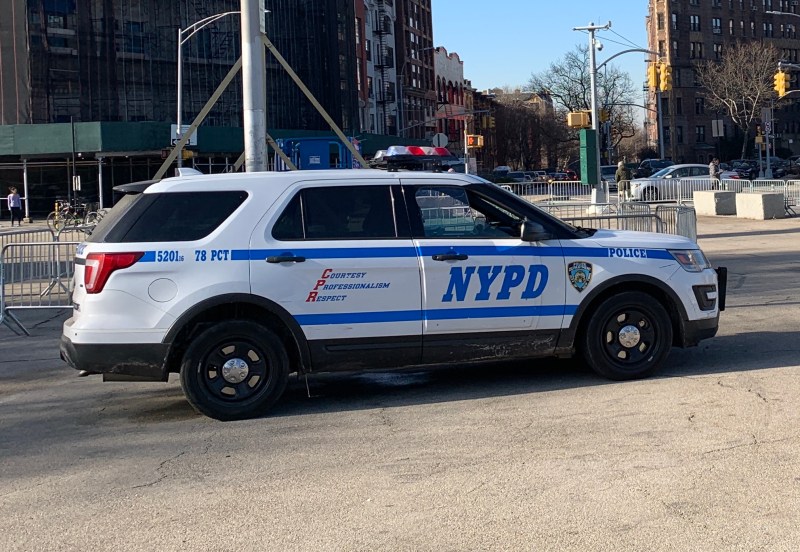Increasingly, this is the NYPD's squad car — an assault vehicle.