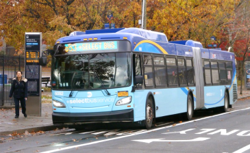 Baby you're a rich bus too: The MTA found the cash to keep the Q53 in this version fo the Queens bus redesign. Image: Around the Horn via Flickr