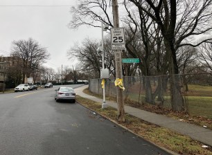 Staten Islanders are helping reckless drivers with yellow ribbons. A Facebook group is encouraging them — and worse. Photo: Vince DiMiceli