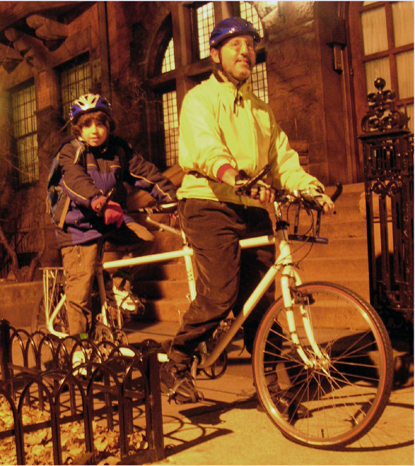 The author warned Dear of his and his son's increased vulnerability from a helmet law.