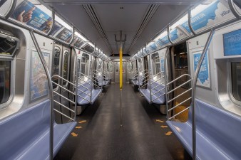 We're in for a lot of empty trains — and economic catastrophe — if we don't get a better relief bill soon.  
Photo: Patrick Cashin / Metropolitan Transportation Authoriity