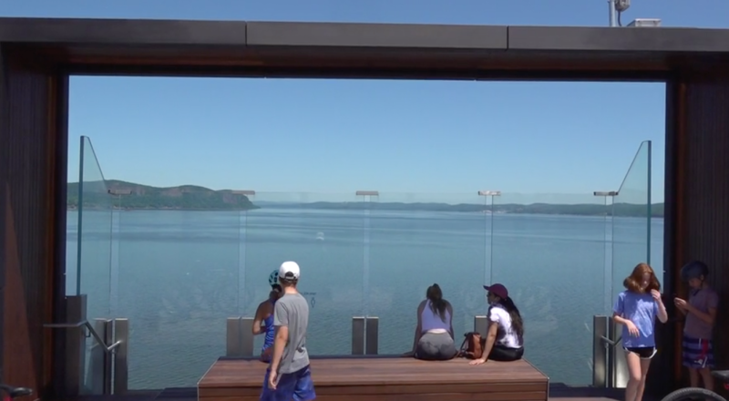 What a view. Photo: Clarence Eckerson Jr.