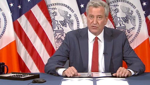 Mayor de Blasio declined to use those pens to sign a chokehold bill yesterday.