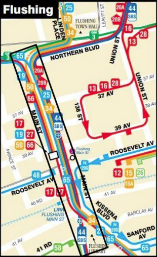 The proposed Main Street busway. Image: DOT