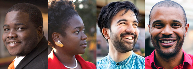 Newcomers include (from left) Khaleel Anderson, Phara Souffrant Forrest, Zohran Mamdani and Jabari Brisport.